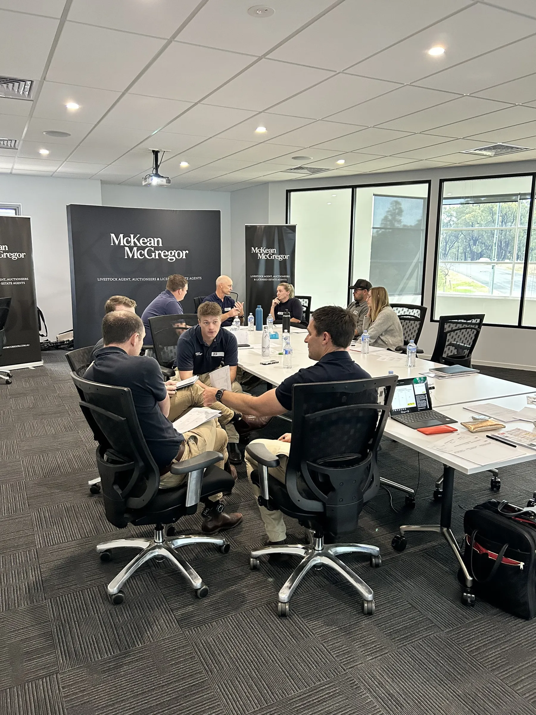 A full room at a McKean McGregor goals workshop